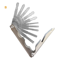 Ensemble d'outils de serrurier professionnel, extracteur de clés cassées, kit multifonctionnel portable pour serrures de portes et de voitures