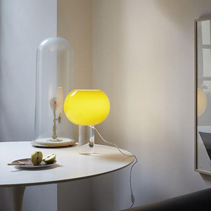 Vente en gros de lampes de table modernes en verre pour bar d'hôtel, chambre à coucher, chevet, décoration d'intérieur vintage, lampes de table design - Product Image 5