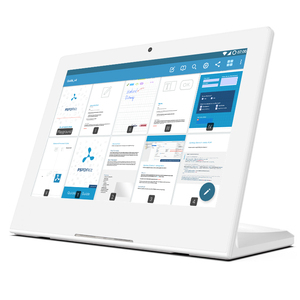 Tableta Android con Pantalla Táctil Capacitiva IPS FHD de 15.6 Pulgadas en Forma de L, Tableta Interactiva con Pantalla Táctil de 15.6 Pulgadas, WIFI, RJ45, POE, Android, Linux - Product Image 1