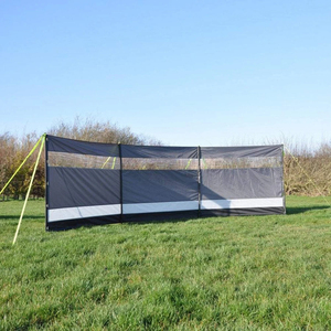 Family Party Waterproof Pu Coated Lightweight Outdoor Picnic <strong>Beach</strong> Windscreen Portable Collapsible Visible Camping <strong>Windbreak</strong> - Product Image 5