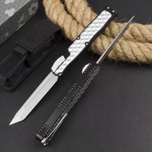 Cuchillo de Camping Personalizable Believe <span class=keywords><strong>Pastor</strong></span> 2, Mini Cuchillo Snake God Recto, Tecnología Micro, EDC de Bolsillo, Acero Inoxidable y Aluminio - Product Image 4