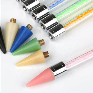 Vendita a caldo Nail Art Tool punting Pick Up diamanti penna a cera singola testa di raccoglitore di cera per unghie per doppia penna laterale - Product Image 6