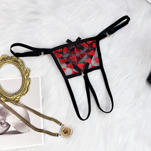 2025 новые сексуальные трусики с вышивкой в форме сердца - Product Image 2