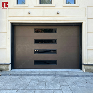 <span class=keywords><strong>Porte</strong></span> <span class=keywords><strong>de</strong></span> <span class=keywords><strong>garage</strong></span> moderne Bolang en acier galvanisé, <span class=keywords><strong>motorisée</strong></span>, <span class=keywords><strong>avec</strong></span> commande intelligente WiFi Bluetooth, pour maison résidentielle - Product Image 1
