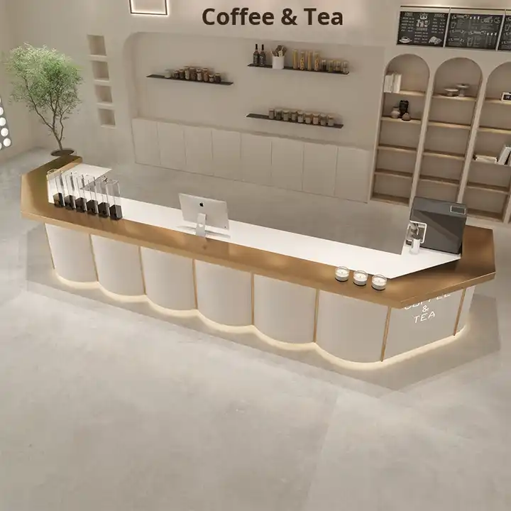 Retail Store Cash Counter Design Furniture Clothing Shop Cash Grocery ...