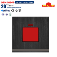 Interrupteur mural électrique bipolaire 45A personnalisé avec indicateur néon, alimentation directe usine OEM, pour cuisinière, haute intensité