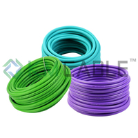 Câble OME de haute qualité RS485 Siemens Bus DP Profibus 4 conducteurs 22AWG vert blindé paire torsadée en cuivre pour l'électronique et l'alimentation