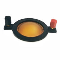 Unité de haut-parleur à dôme en titane de 44,4 mm avec connecteur de phase haute température pour systèmes audio