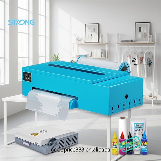 New Automatic A3 DTF Printer XP600 Printhead Inkjet Printing Clothing Printing Portable USA Warehouse One Year Warranty