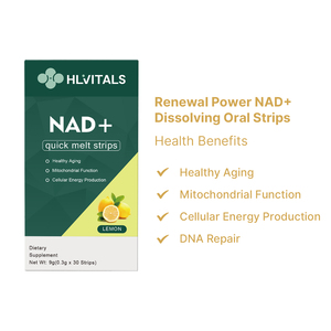 Bandes orales NAD personnalisées à absorption facile – Complément alimentaire stimulant l'énergie et la concentration – Film oral dissolvable NAD+ - Product Image 3