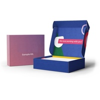 Boîte cadeau de mariage et de fête des enfants en gros, de haute qualité, avec logo personnalisé, en carton coloré, pour emballage alimentaire, finition mate