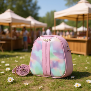 Bolso Bandolera Bohemio Vintage para Mujer Hilaria, 7 Pulgadas, Diseño a Rayas, Impermeable, PU y Poliéster, para Uso Diario en Verano - Product Image 2