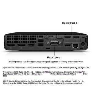 Ordinateur de bureau HP Elite Mini 600 G9 personnalisable, original, commercial, avec processeur <span class=keywords><strong>Intel</strong></span> Core i3/i5/i7 de 12e génération, 8 Go de RAM, 512 Go de SSD, IA intégrée - Product Image 6