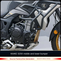 Pare-chocs et barre de protection en acier épais Kove 525X pour moto, anti-chute, anti-collision, protection du moteur pour Suzuki/Kawasaki