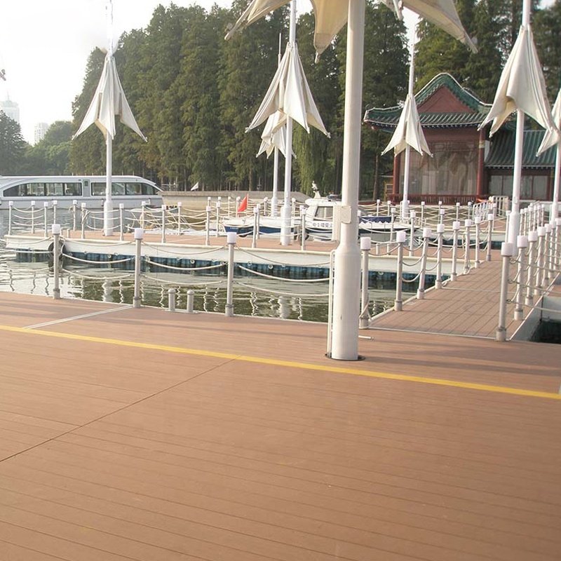 Waterproof Garden PVC Wall WPC Panel For Outdoor Anti Slip Decoration Eco Friendly