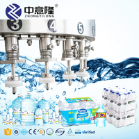 Chine A à Z complet automatique bouteille PET eau minérale embouteillage d'eau potable 3 en 1 Machine de remplissage ligne de production usine