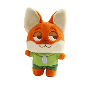 Muñecos de Peluche de Zootopia al por Mayor, Juguetes de Peluche de Animales Locos, Muñeco de Zorro y Conejo, <span class=keywords><strong>Judy</strong></span> Nick, Oveja de Peluche, Algodón PP, Regalo Relámpago - Product Image 1