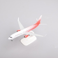 Modèle d'avion A320 ROSSIYA Airlines de 20 cm, simulation d'avion en résine avec roues, en cadeau