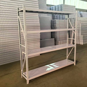 Étagère de stockage métallique multi-niveaux à revêtement en poudre pour entrepôt commercial et dépôt - Product Image 3