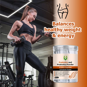 Poudre de prébiotiques et probiotiques professionnels, 50 milliards d'organismes, 13 souches probiotiques, favorise l'équilibre digestif sain des bactéries - Product Image 6