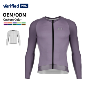 Maglia da <span class=keywords><strong>ciclismo</strong></span> invernale da uomo a maniche lunghe a sublimazione con Design personalizzato LAMEDA - Product Image 1