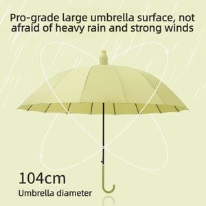 Parapluie pliant compact 16 baleines avec logo personnalisé OEM, motif floral vintage, poignée en cuir, pour femme, cadeau, vente en gros - Product Image 2