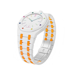 Correa de Cerámica de Lujo de 22 mm para Reloj Royal Pop, Elegante Correa de Muñeca con Cierre de Mariposa - Product Image 5