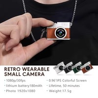 Mini caméra numérique nouvelle génération, caméra vidéo de poche avec cordon de cou, enregistreur vidéo HD 1080P, caméra rétro pour enfants, idéale pour les voyages