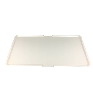 Plateaux de service rectangulaires en plastique mélamine de 22 pouces de haute qualité Grands plateaux alimentaires rectangulaires durables Usage domestique Vente en gros à bas quantité minimale de commande - Product Image 2