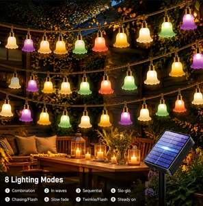 Guirlandes lumineuses décoratives en corde de jute, lumières LED féériques, blanc chaud, pour mariage, fête, décoration de la maison et du jardin - Product Image 1