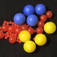 Bola Plastik PP Berongga Mengapung 5mm hingga 100mm Bola Plastik PP PE Berongga