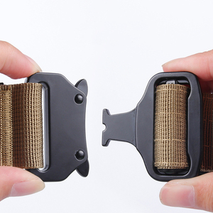 प्रीमियम गुणवत्ता 3.8 मिमी चौड़े भारी शुल्क कुत्ते कॉलर उच्च कठोरता के साथ बड़े पालतू धातु बकल प्रशिक्षण सामरिक कुत्ते कॉलर - Product Image 6