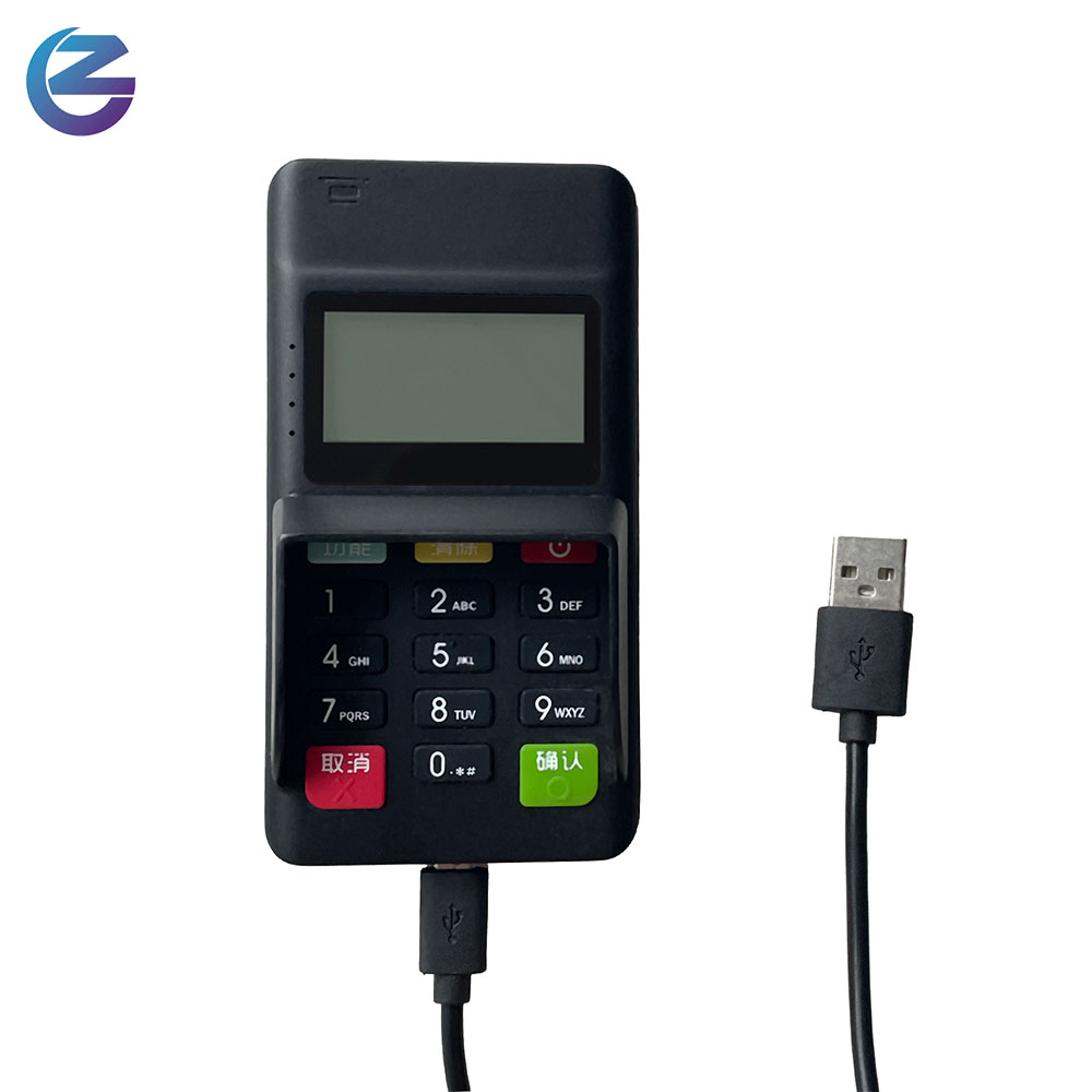 Z71 küçük cep kablosuz Mini POS Mini Pin Pad ana IC kart okuyucu