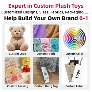 Fabricante de Juguetes de Peluche Súper Suaves Bordados Personalizados, Ofrece Animales de Peluche Personalizables OEM/ODM con Certificación CE - Product Image 6