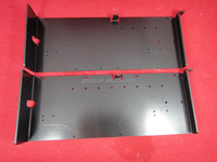 Support de renfort d'angle de triangle de fabrication d'estampage de tôle d'acier galvanisé personnalisé