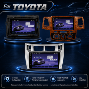 ระบบ <span class=keywords><strong>Android</strong></span> <span class=keywords><strong>Auto</strong></span> ไร้สายสำหรับหน้าจอรถยนต์โตโยต้า พร้อมเครื่องเล่น <span class=keywords><strong>Android</strong></span> ในตัว รองรับ CarPlay วิทยุ บลูทูธ ระบบนำทาง และจอภาพ - Product Image 6