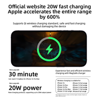 Nuevo en Caja, Banco de Energía Magnético de 5000 mAh, Banco de Energía Personalizado al por Mayor de 10000 mAh, 5000 10000 mAh para iPhone, Carga Rápida Inalámbrica