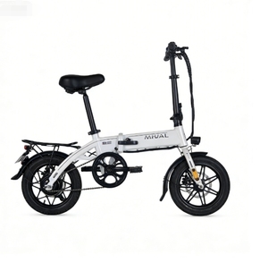 Bicicleta Eléctrica Plegable Mini 2023, 36V 350W, 7 Velocidades, Cuadro de Aleación de Aluminio, Batería de Litio Integrada, Horquilla con Suspensión, para Ciudad - Product Image 4