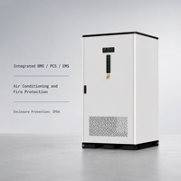 Batterie solaire 241 kWh, armoire micro-réseau photovoltaïque, panneaux solaires 125 kW, PCS 120 kW, MPPT, pack de batteries LiFePO4, BMS, EMS