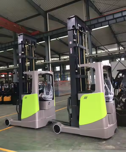 Carretilla elevadora de alto alcance <span class=keywords><strong>CQD20</strong></span> Camión apilador eléctrico Capacidad de carga de 2 toneladas Elevación de 12m para almacén de pasillo estrecho - Product Image 3