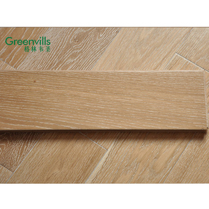 Chaud!! Colorez le plancher européen naturel du chêne blanc de la tache 100%, plancher de bois dur d'épaisseur de 18mm + <span class=keywords><strong>parquet</strong></span> - Product Image 4