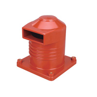 Boîtier de contact en résine époxy rouge pour appareillage de commutation CH3-12kV 24kV, 630A-1250A, et boîtier d'isolation 2000A-4000A