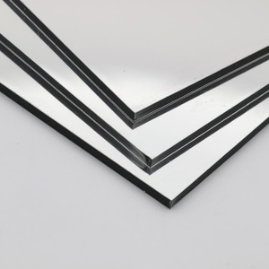 Plaque <span class=keywords><strong>Dibond</strong></span> <span class=keywords><strong>3mm</strong></span> 0.21mm Brillante Blanche/Noire, Couleurs Double Face, Moderne, Antistatique, ACP - Product Image 5