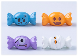 Vente en gros Micro 3D Résine Halloween Bonbons Sucette Bonbons Bonbons Breloques Alimentaires Blind Lucky Bag Figure Mignon Petit Enfant MiniatureToy - Product Image 6
