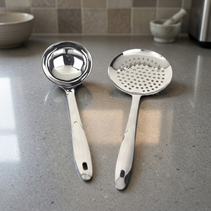 Stainless Steel 2-Piece Kitchen Utensils Set Durable Dishwasher Safe Cooking Tools Mayur Exports Rajasthan Home Restaurants - Product Image 2