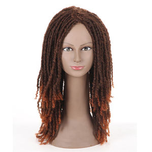 Perruques synthétiques Afro brunes longues — noble, coiffures synthétiques pour femmes au Crochet, tresses Jumbo redoute Faux Locs, <span class=keywords><strong>coiffure</strong></span> Afro brune, Offre Spéciale - Product Image 6