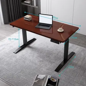 โต๊ะคอมพิวเตอร์แบบยืน (ตั้งโต๊ะเสริม) โต๊ะคอมพิวเตอร์แบบยืนมอเตอร์เดี่ยว/คู่