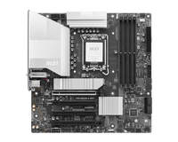 MSI PRO B860M-A WIFI6E MSI Motherboard M-ATX 4x DDR5 256GB ThunderBolt4 DP 5G LAN WIFI7 LGA 1851 CPU 285K PCIe5.0 für Gaming-PCs