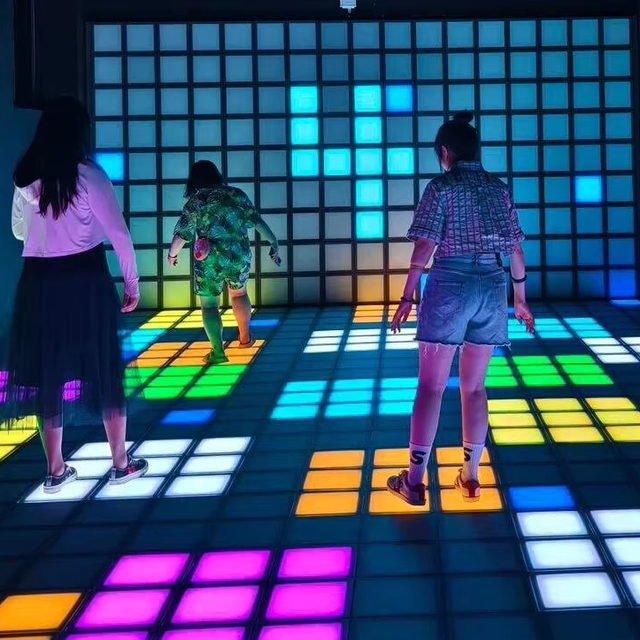 Best-Selling Led Floor 30x30cm  Activate Game Interactive Led Floor for Sport Team Games