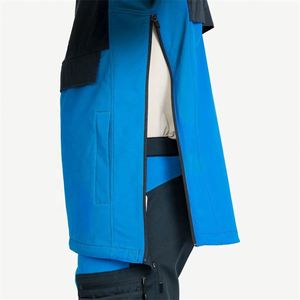 Conjunto de chaqueta de hombre chándal bloque de color poliéster impermeable a prueba de viento deporte exterior personalizado fabricante OEM - Product Image 5
